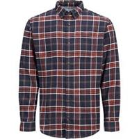 Jack & Jones Mens Long Sleeve Checkered Shirt Patterned - S Regular