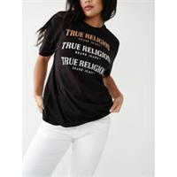 True Religion Womens Triple Bf T Regular Fit T-shirt - 8 Regular