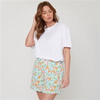 Miso Womens Fruit Shortpyjamas Short Sleeve Pyjama Set - 12-14 Regular