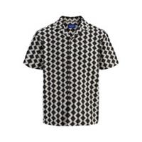 Jack & Jones Mens Resort Shirt Short Sleeve Patterned - 2XL Regular