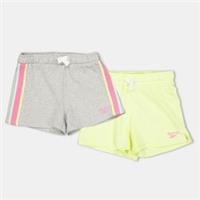 Reebok Kids 2 Pack Shorts Jersey - 11-12 Years Regular
