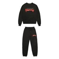 Money Mens Crew Tracksuit Sports Casual Fleece Cotton - S Regular