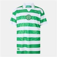 Team Mens Celtic Home Shirt 1998 Adults Short Sleeve Licensed Retro Collared - 2XL Regular
