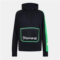 Money Mens Trek Off Hood Long Sleeve OTH Hoodie Sweatshirt Top Cotton - S Regular