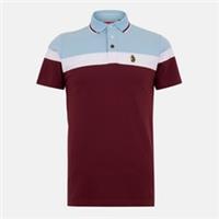 Luke Mens La Pera Polo Shirt Top Short Sleeve - S Regular