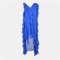 Biba Womens Ruffle Dip Dress Slip - 12 Regular