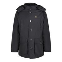 Luke Mens Hooded Jacket Outerwear Parka Coat  S Regular