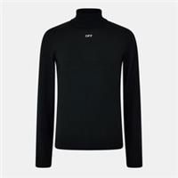 Off White Mens Turtleneck Knitted Top - 2XL Regular