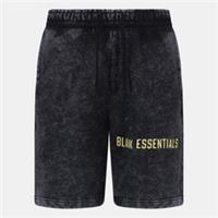 Blank Essentials Mens College Short Jersey Shorts Cotton 2 Pockets - S Regular