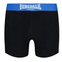 Lonsdale Boys 2 Pack Trunk Shorts Junior - 11-12 Years Regular