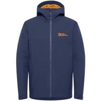 Jack Wolfskin Mens Wisper Jacket Outerwear Long Sleeve Insulated Waterproof - S Regular