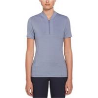 Callaway Womens Tonal Polo Shirt Top Short Sleeve Sports Training Fitness Gym - 10 Regular