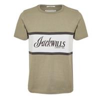 Jack Wills Mens Colour Block T-shirt Regular Fit - XL Regular