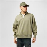 Jack Wills Mens Well 1/4 Zip Fleece Top Pullover Jumper Sweater - L Regular