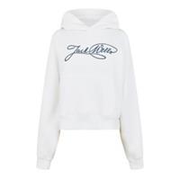 Jack Wills Womens Rib Hood OTH Hoodie Hooded Sweatshirt Top - 12 Regular