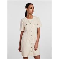 Pieces Womens Short Sleeve Dress Mini - 8 Regular