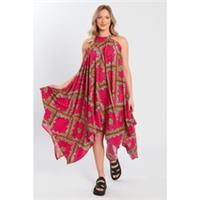 Violet Romance Womens Hltr Nk Mdi Dress Maxi - 10 Regular