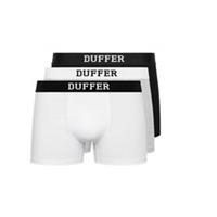 Duffer Mens Clsc 3 Pk Boxers - S Regular