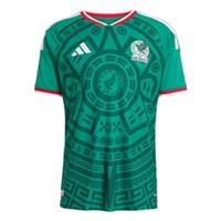 adidas Mens Mexico Authentic Home Shirt World Cup 2026 Short Sleeve Round Neck - L Regular
