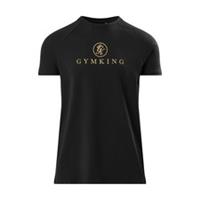Gym King Mens Pro T-shirt Short Sleeve Regular Fit Cotton - 2X Large Regular