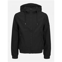 Jack & Jones Mens Softshell Hood Jacket Outerwear - S Regular