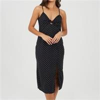 Brave Soul Womens Polka Dt Dress Slip - 12 Regular