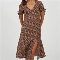 Brave Soul Womens Wrap Dress - 12 Regular