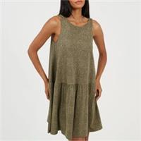 Brave Soul Womens Vnk Sleeveless Dr Shirt Dress - 12 Regular