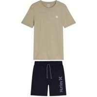 Hurley Mens Shirt And Shorts Set Clothing - S Regular