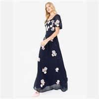 Maya Deluxe Womens De Ss Maxi Dress - 6 Regular