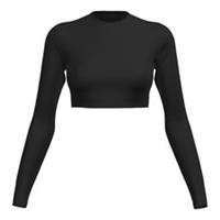 Speedo Womens Ls Crop Top 001 Cropped T-shirt - 16 Regular