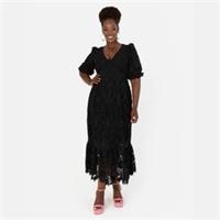 Maya Deluxe Womens De Tb Midaxi Mini Dress - 14 Regular