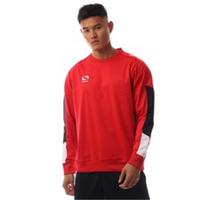 Sondico Mens Sports Training Fitness Gym Performance Crew Sweatshirt Sweater - S Regular