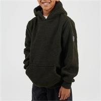 Brave Soul Kids Kangaroo Pocket Borg Hoodie Hooded Sweatshirt Top With Badge - 9/10 Regular