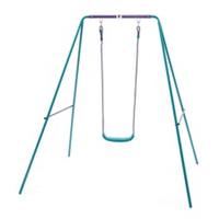 Plum Play Single Swing Set Purple Teal