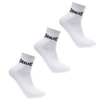 Everlast Womens Quarter Sock 3 Pack Socks Stretch