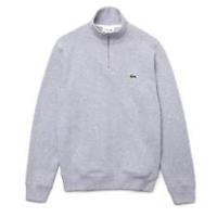Lacoste Mens 4 Fleece 1/4 Zip Top Collared - L Regular