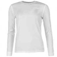 Campri Womens Thermal Top Lightweight Baselayer Elastic Long Sleeve Crew Neck - 10 (S) Regular