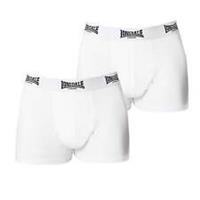 Lonsdale Mens 2 Pack Trunks Underwear Elasticated Waist