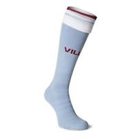 Castore Kids Aston Villa FC Pro Home Sock Junior Domestic Football Socks - UK C12.5-3 Regular