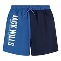 Jack Wills Kids Dvn Clr Blk Swim Swimming Trunks - 7-8 Yrs Regular