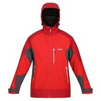 Regatta Mens Hewitts VII Softshell Jacket Outerwear - S Regular