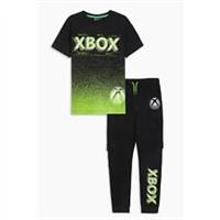 Character Kids Xbox Short Sleeve T-Shirt and Jogger Set Closed Hem Fleece Joggin - 8-9 Yrs Regular