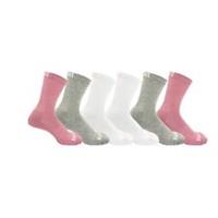 Everlast Womens Crew 6 Pack Socks - 4-8 Regular