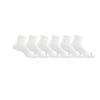 Firetrap Mens 6Pk Qtr Sock Crew Socks - 7-11 Regular