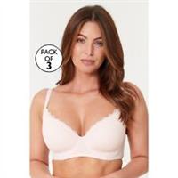 Be You Womens 3p LT Tsh Bra T-Shirt Bras - 32 A Regular