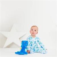 Hello World Boys Dino Sleepsuit and Toy Set Bodysuits - 0-3 Mnth Regular