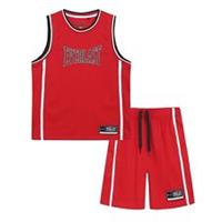 Everlast Boys Basketball Set Junior Shorts Collared Lightweight - 7-8 Yrs Regular