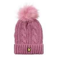 Lyle & Scott Girls Pom Beanie Hat Kids Hats - Junior Regular