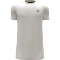 SikSilk Mens Ss MuscleTee Muscle Fit T-Shirt - S Regular